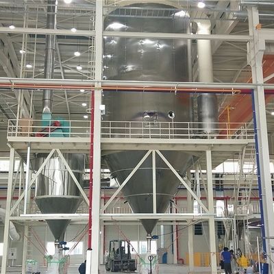 Standard Co Current Spray Dryer Nozzle Granulator Unit